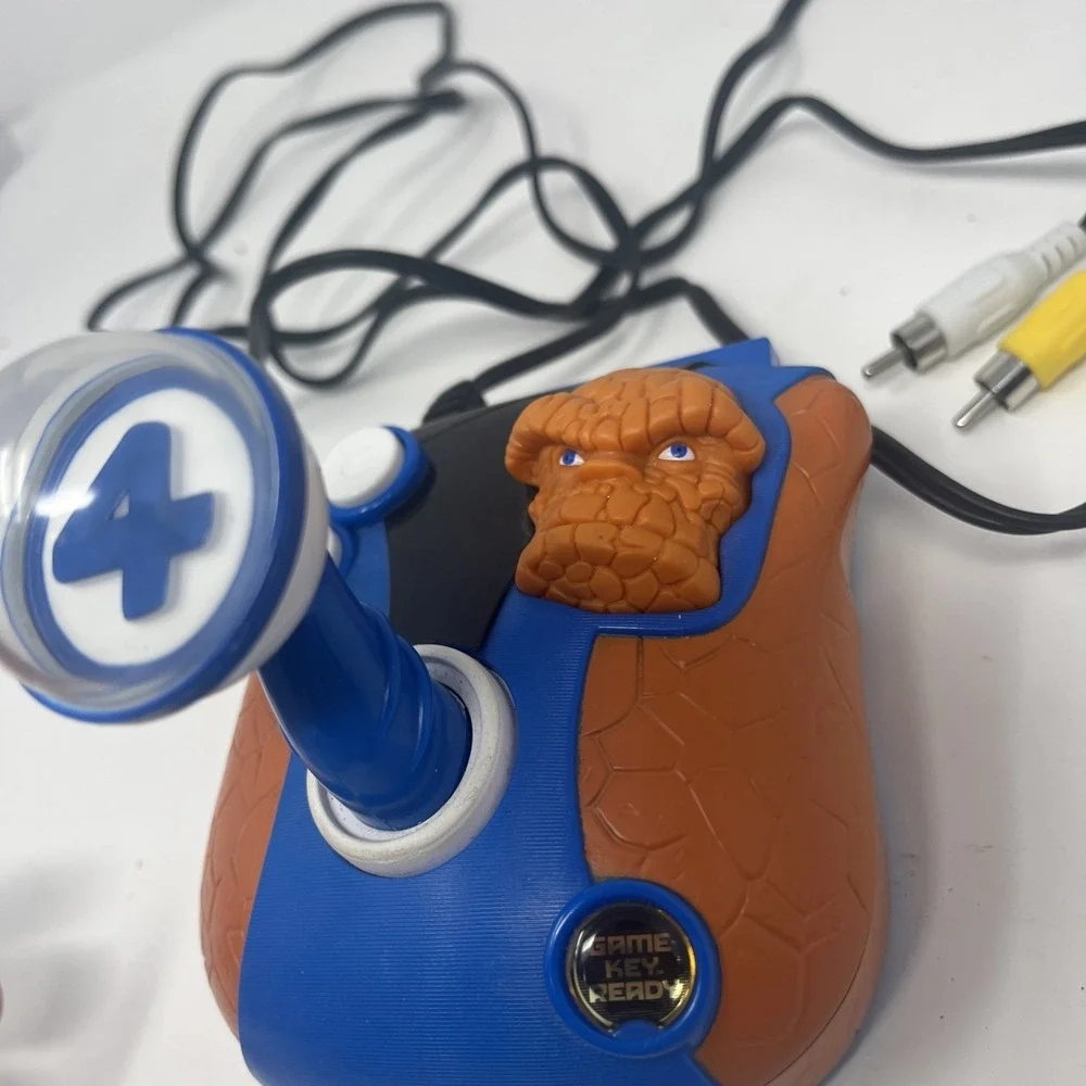 Fantastic 4 Four 2005 Jakks Pacific TV Plug & Play Marvel Handheld Game